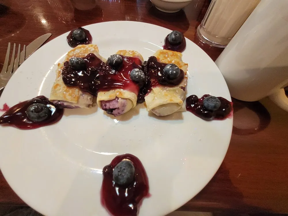 Blueberry Blintzes