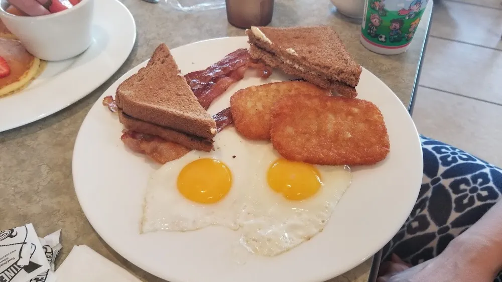 Sunny Side Up Eggs and Bacon
